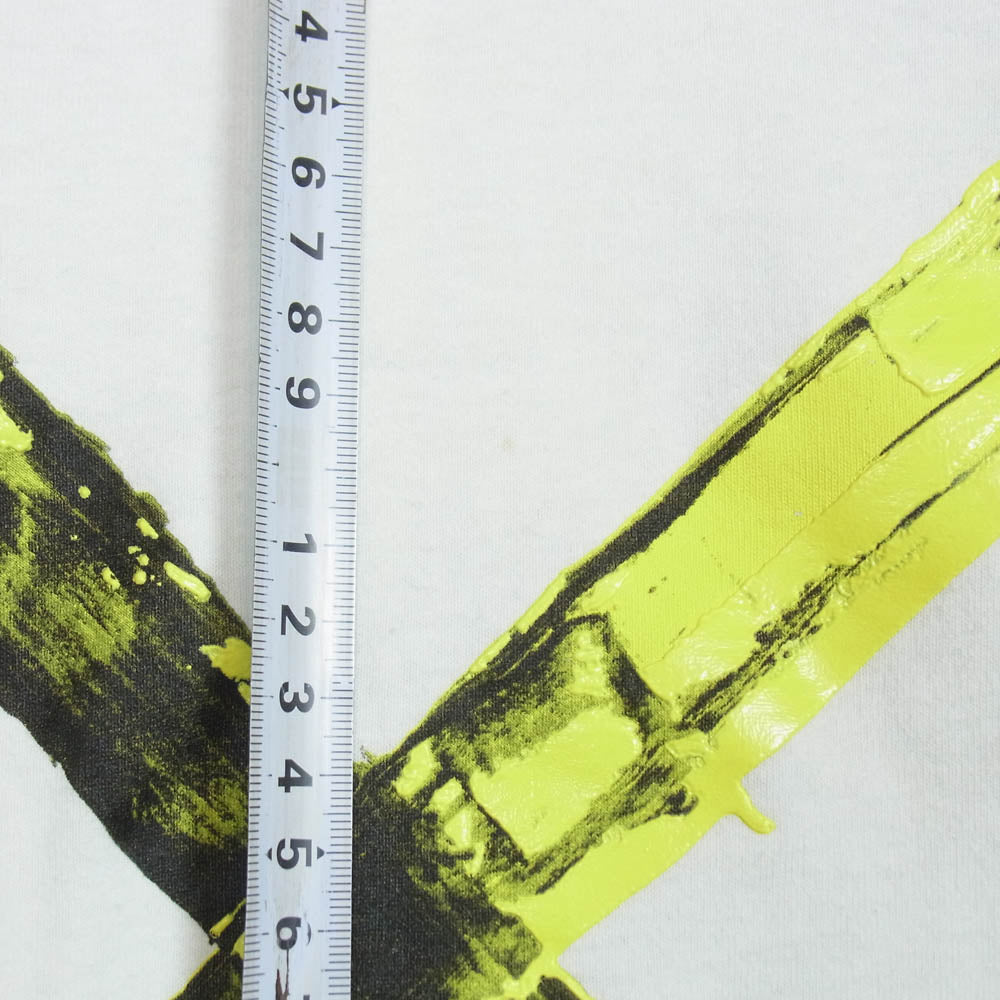 OFF-WHITE オフホワイト 19AW OMAA038F19185010 ACRYLIC ARROW BACK LOGO TEE バック アクリルアロープリント Tシャツ 半袖カットソー ホワイト系 XS【中古】