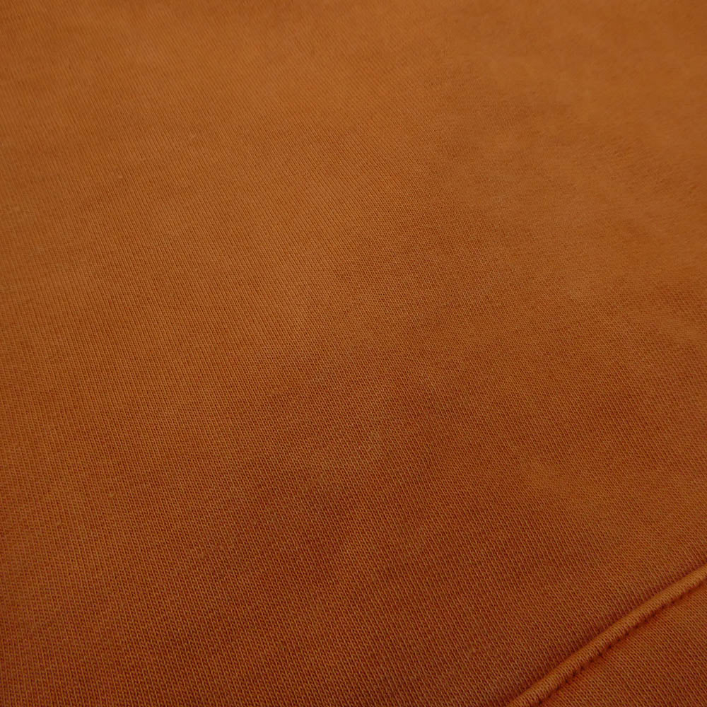 Supreme シュプリーム 19AW Overdyed Hooded Sweatshirt アームロゴ刺繍 オーバーダイ フーデッド スウェット シャツ プルオーバーパーカー ブラウン系 L【中古】