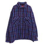 Supreme 22AWチェック柄 ヘビーフランネルジャケット Supreme シュプリーム 22AW Heavy Flannel Shirt ヘビー フランネル