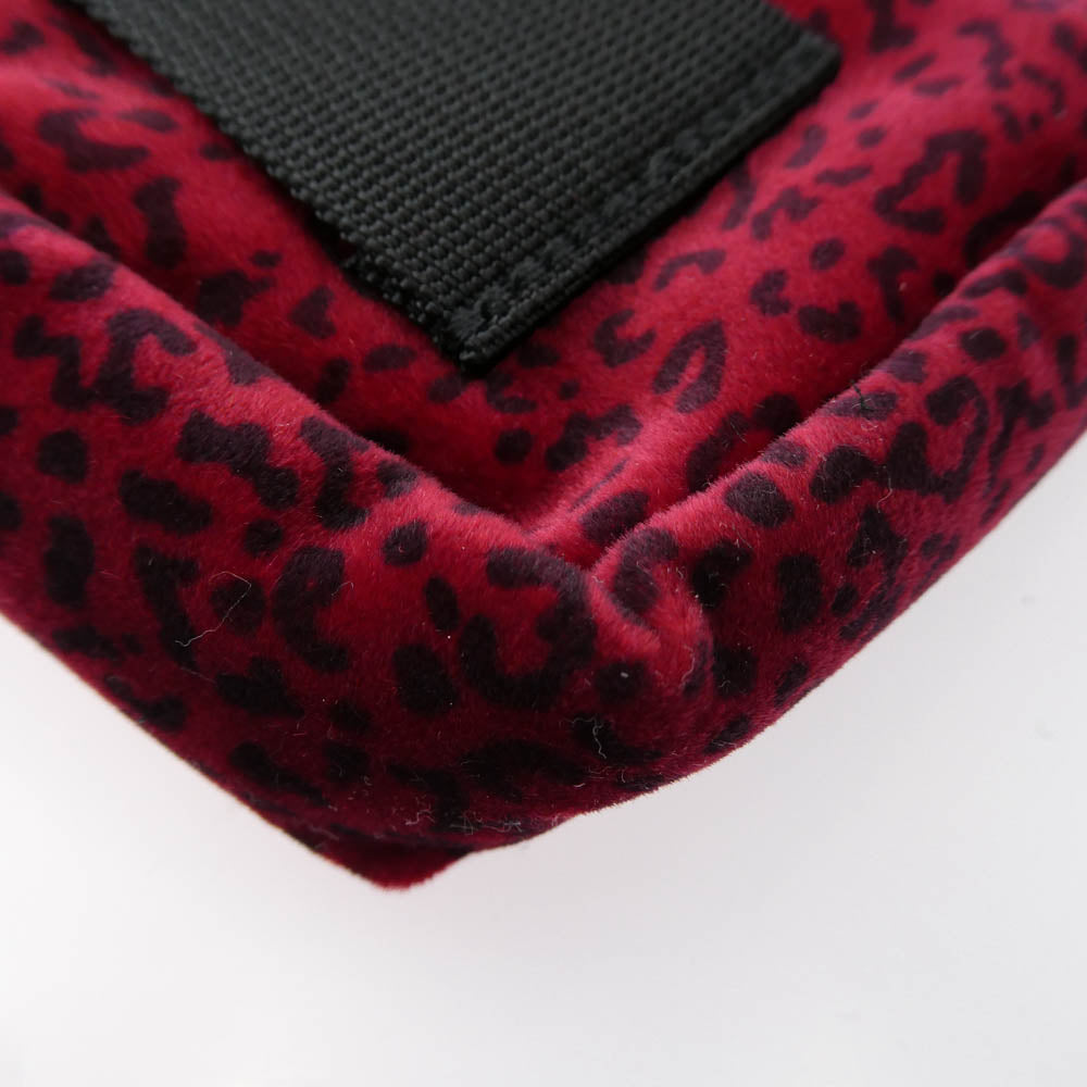 Supreme シュプリーム Velvet Mini Pouch ベルベット ミニ ポーチ レッド系【新古品】【未使用】【中古】