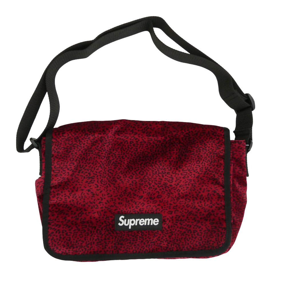 Supreme シュプリーム Velvet Small Messenger Bag ベルベット スモール メッセンジャー バッグ レッド系【新古品】【未使用】【中古】