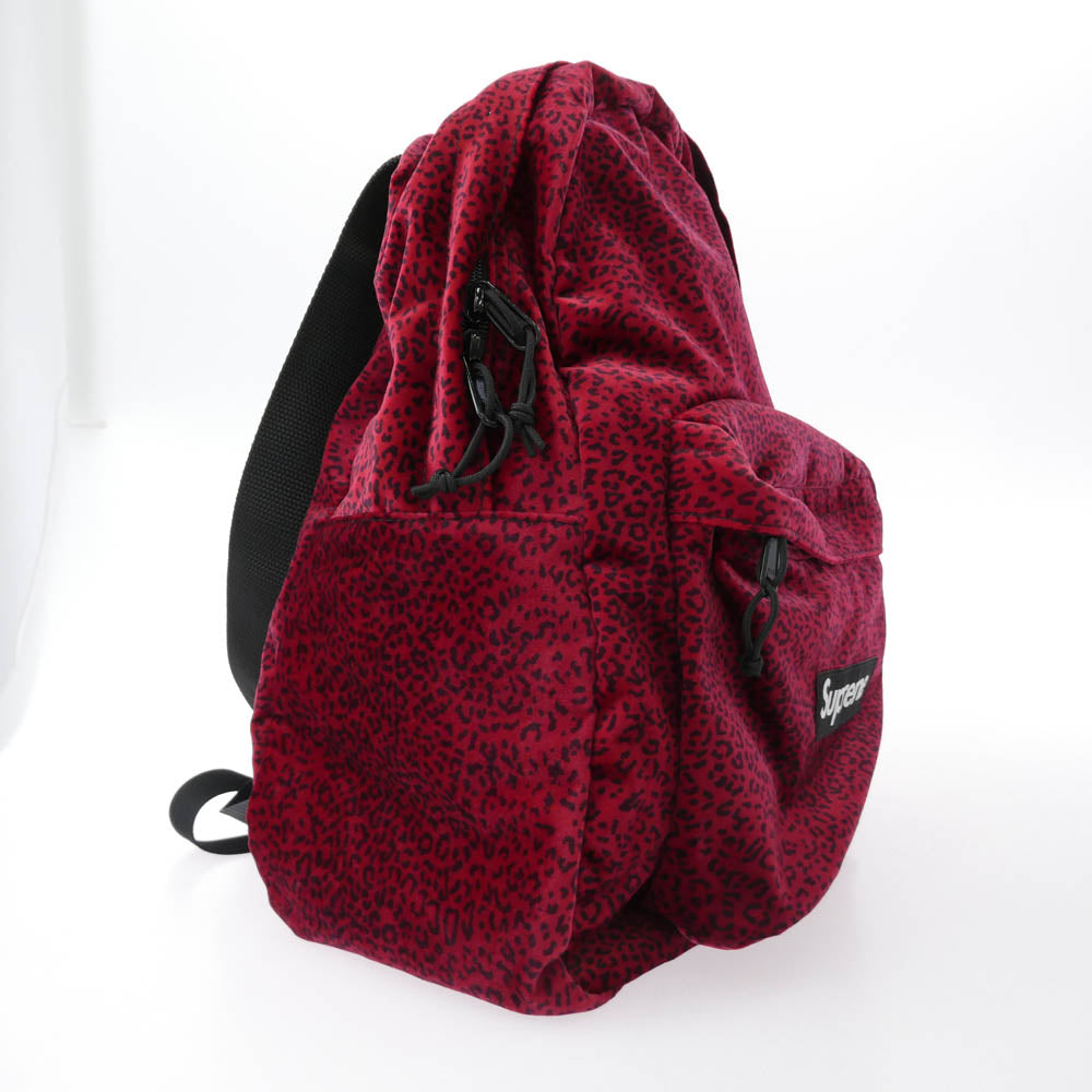 Supreme シュプリーム 25AW Velvet Backpack ベルベット バックパック レッド系【新古品】【未使用】【中古】
