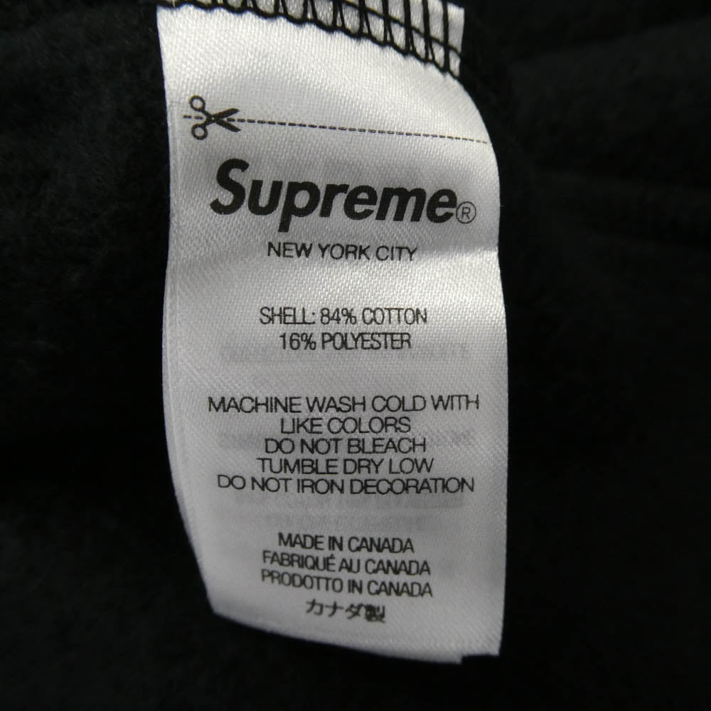 Supreme シュプリーム 25SS Small Box Hooded Sweatshirt スモール ボックス フーデッド スウェットシャツ パーカー ブラック系 L【極上美品】【中古】