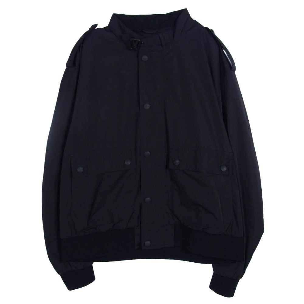 Barbour バブアー FLYER フライヤー ノンワックス フィールド ジャケット ブラック系 XXL【中古】