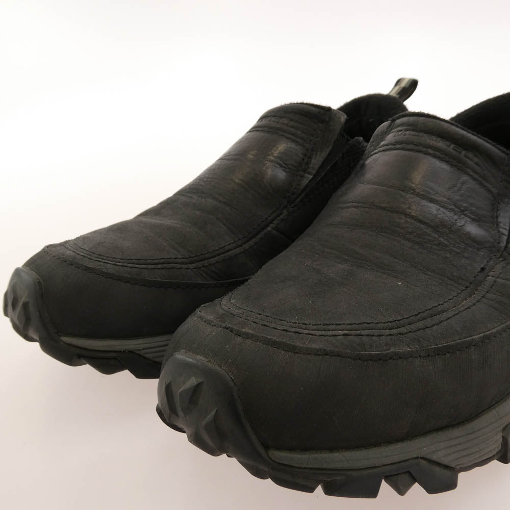 MERRELL メレル J49819 COLDPACK ICE+ MOC WATER PLOOF ローカット スニーカー ブラック系 28cm【中古】