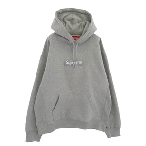 Supreme シュプリーム 24AW Box Logo Hooded Sweatshirt ボックス ロゴ フーデッド スウェットシャツ フーディー パーカー グレー系 L【中古】
