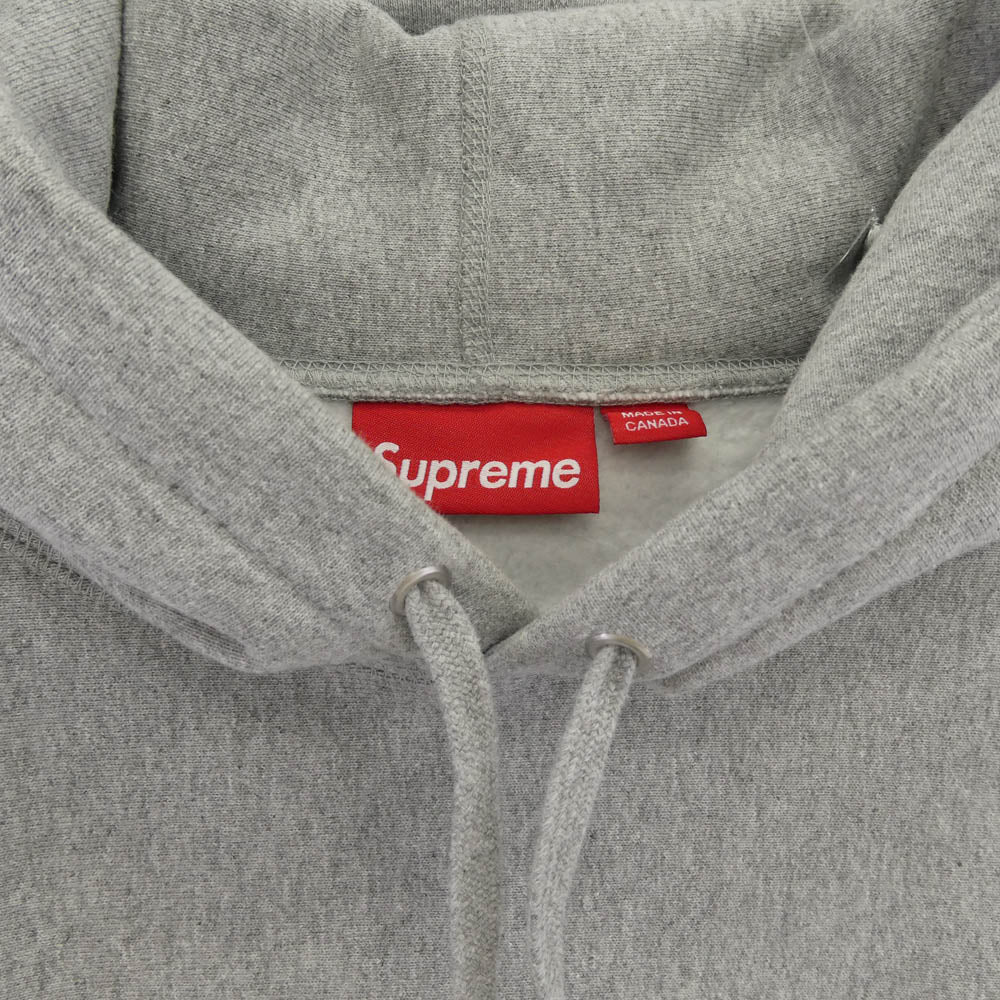 Supreme シュプリーム 24AW Box Logo Hooded Sweatshirt ボックス ロゴ フーデッド スウェットシャツ フーディー パーカー グレー系 L【中古】