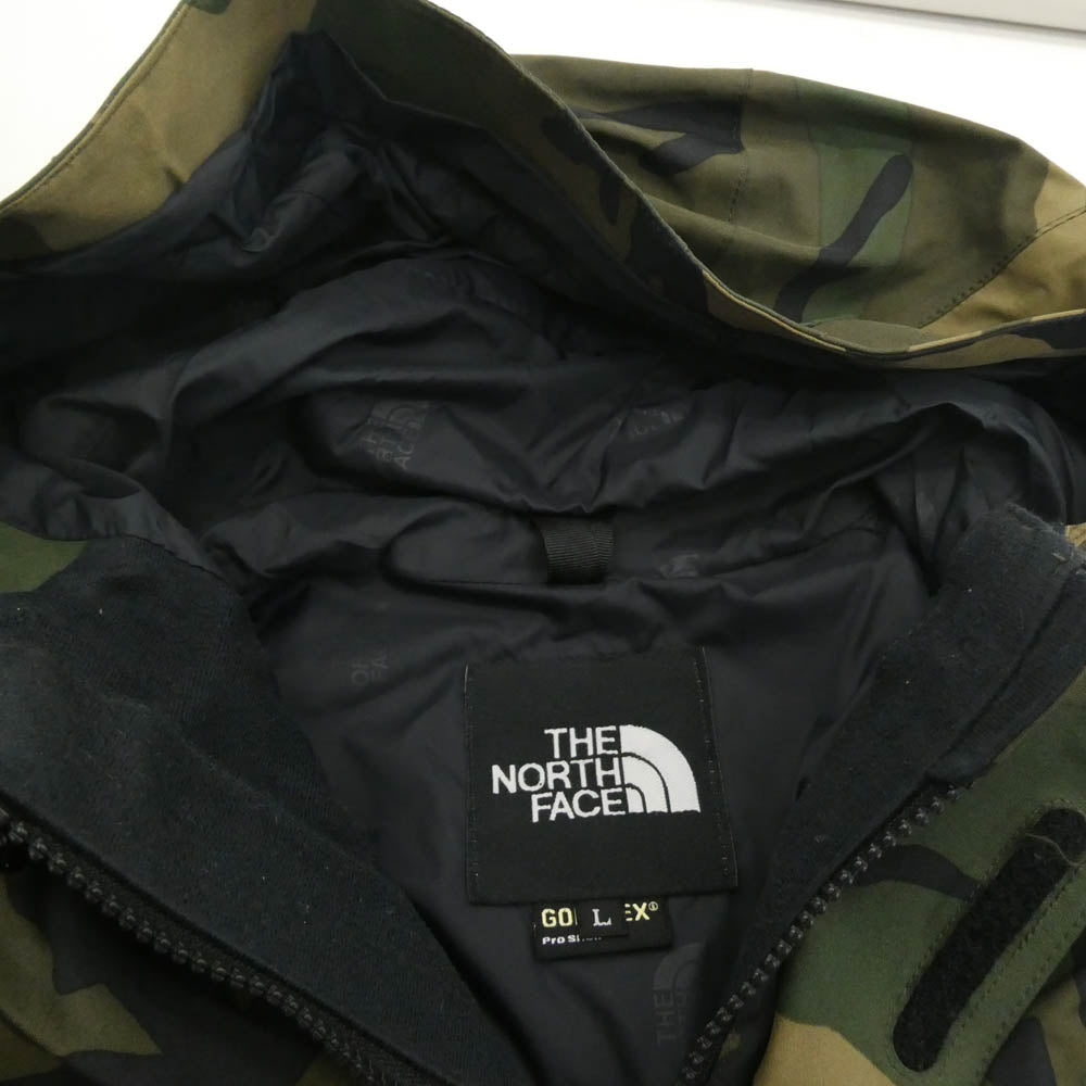 THE NORTH FACE ノースフェイス NP15105 Mountain Jacket GORE-TEX ゴアテックス カモフラ マウンテンジャケット L【中古】