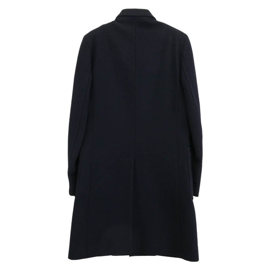 MAISON MARGIELA メゾンマルジェラ 13AW S30AA0049 14ライン イタリア製 ウール チェスターコート ネイビー系 48【中古】