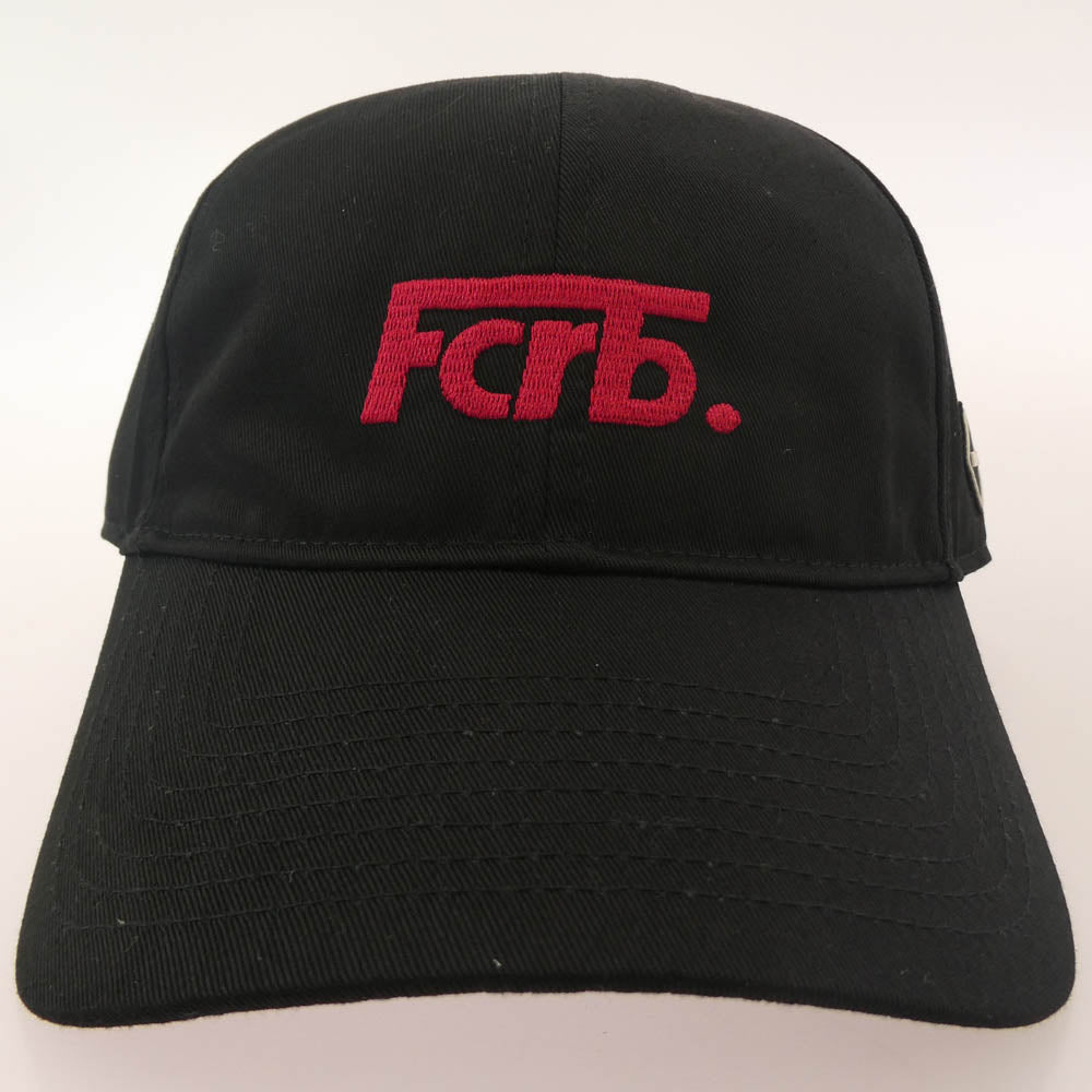 F.C.R.B. エフシーアールビー FCRB-250127 INTERSTATE STADIUM TOUR 6-PANEL CAP ロゴ刺繍 キャップ ブラック系 F【新古品】【未使用】【中古】