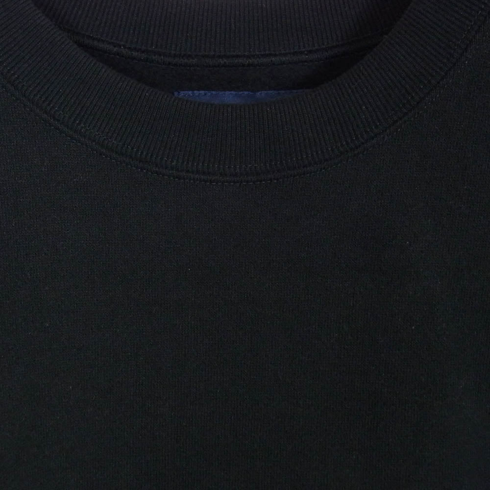 DESCENDANT ディセンダント 22AW UNDER THE CURRENT CREW NECK クルーネック スウェット ブラック系 3【中古】