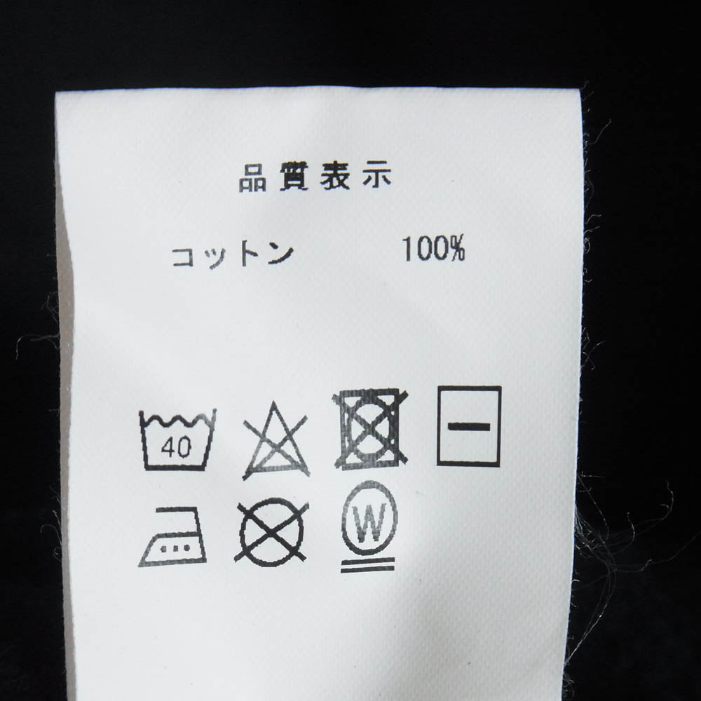 DESCENDANT ディセンダント 22AW UNDER THE CURRENT CREW NECK クルーネック スウェット ブラック系 3【中古】