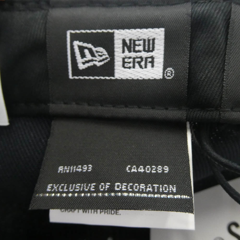 WTAPS ダブルタップス 25SS 251NENED-HT02 59FIFTY LOW PROFILE CAP POLY TWILL NEWERA ニューエラ ロゴ刺繍 キャップ 帽子 ブラック ブラック系 7 1/2【新古品】【未使用】【中古】