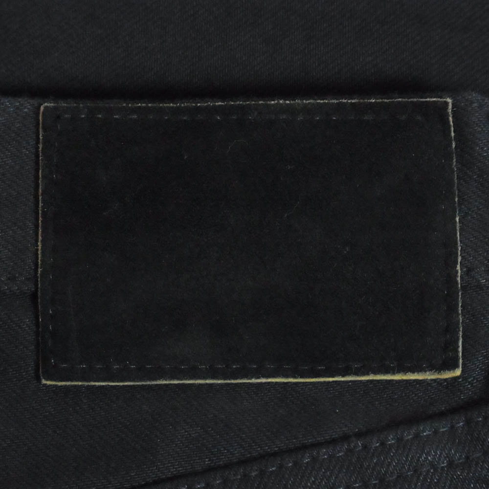 VISVIM ビズビム 121205005008 0121205005008 SOCIAL SCULPTURE 03 CMYK BLK ソーシャル スカルプチャー ブラック デニム パンツ ブラック系 36【中古】