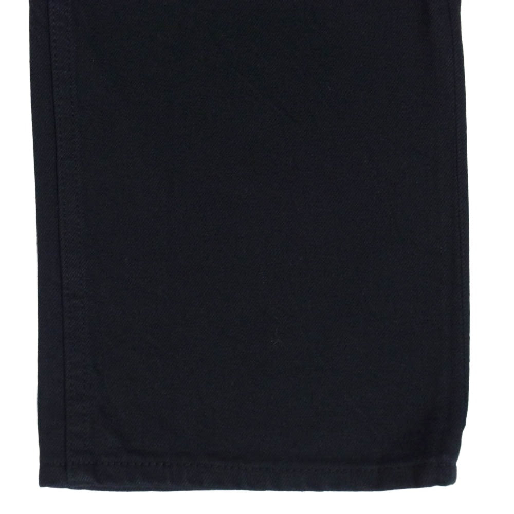 VISVIM ビズビム 121205005008 0121205005008 SOCIAL SCULPTURE 03 CMYK BLK ソーシャル スカルプチャー ブラック デニム パンツ ブラック系 36【中古】