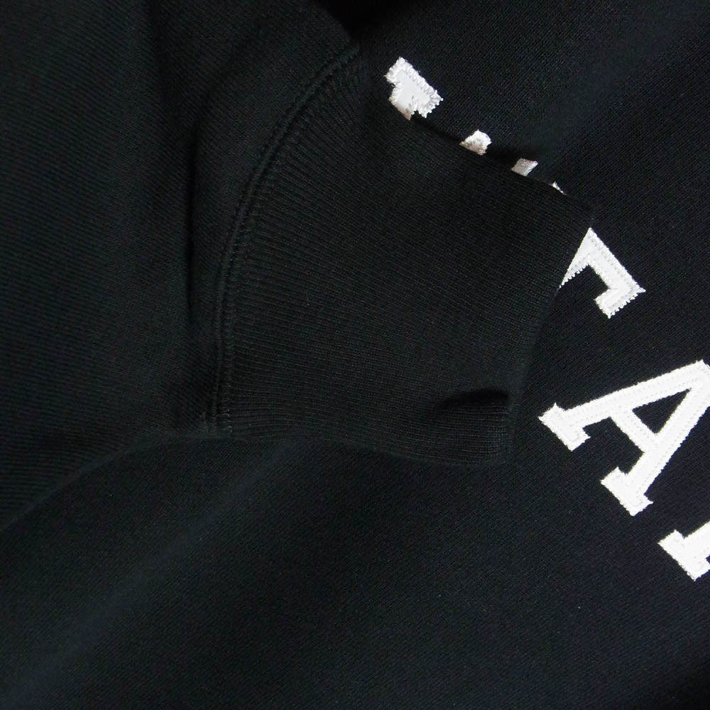 WTAPS ダブルタップス 24SS 241ATDT-CSM03 ACADEMY SWEATER COTTON COLLEGE アカデミー セーター ロゴ コットン カレッジ スウェット トレーナー ブラック系 3【新古品】【未使用】【中古】