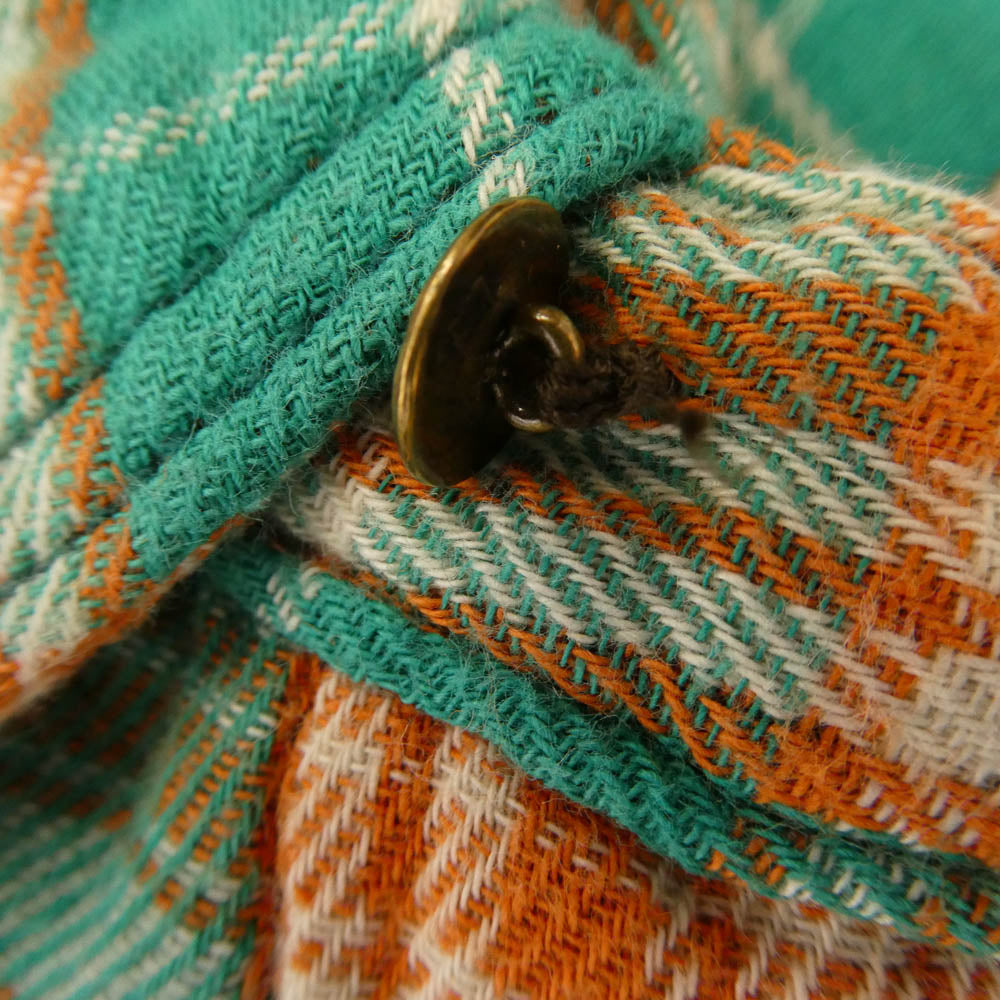 TMT ティーエムティー TSH-F1002 ウエスタン チェック 長袖 シャツ マルチカラー系 S【極上美品】【中古】