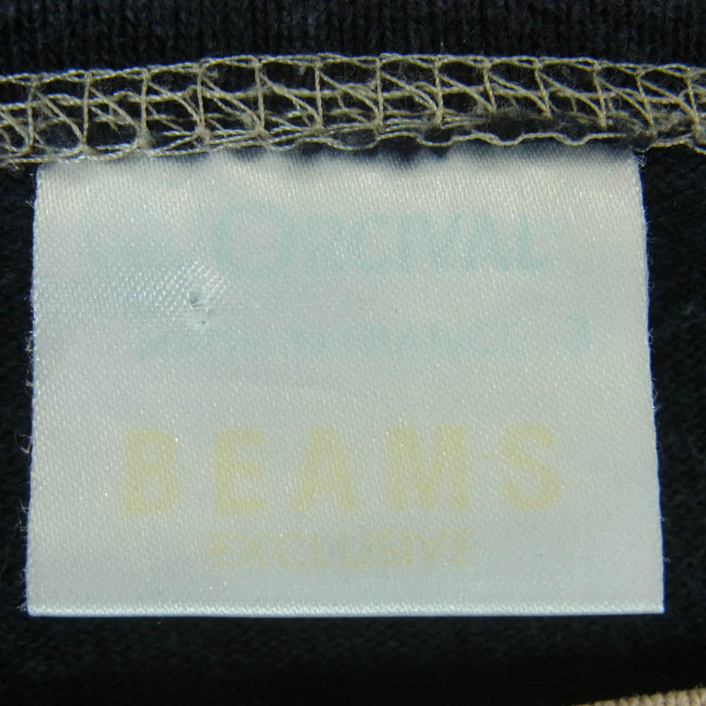 ORCIVAL オーシバル バイカラー バスクシャツ カットソー コットン フランス製 グレー系 ブラック系 3【中古】