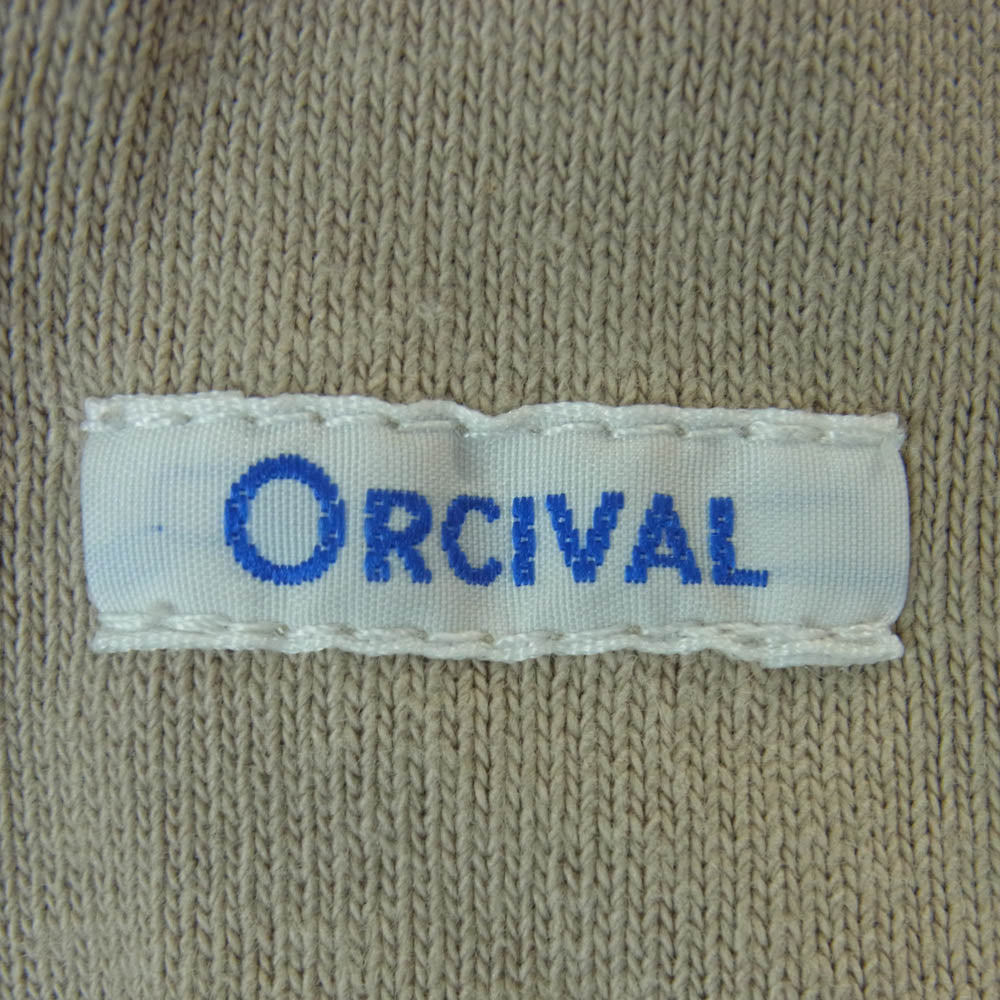 ORCIVAL オーシバル バイカラー バスクシャツ カットソー コットン フランス製 グレー系 ブラック系 3【中古】