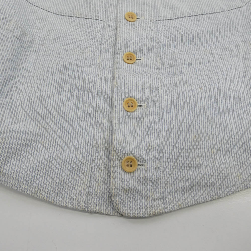 ANATOMICA アナトミカ SAGAN VEST サガン ベスト ストライプ S【中古】