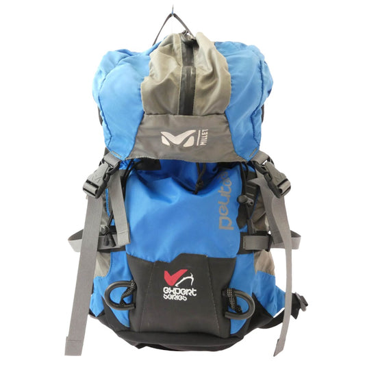 MILLET ミレー PEUTEREY 28 プトレイ リュック バックパック ザック ブルー系 イエロー系【中古】