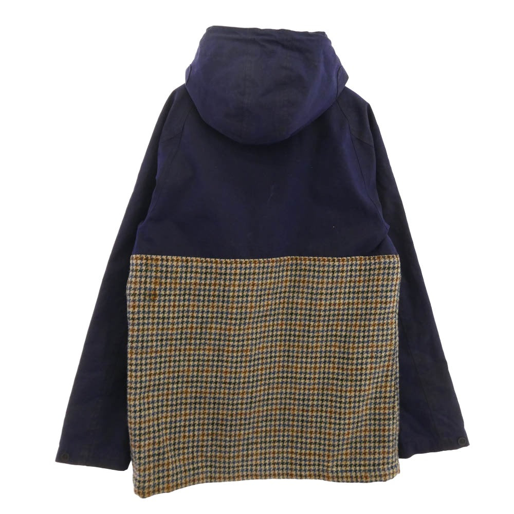 Nigel Cabourn ナイジェルケーボン HARRIS TWEED ハリスツイード CAMERAMAN JACKET カメラマン ジャケット ブルー系 ベージュ系 46【中古】