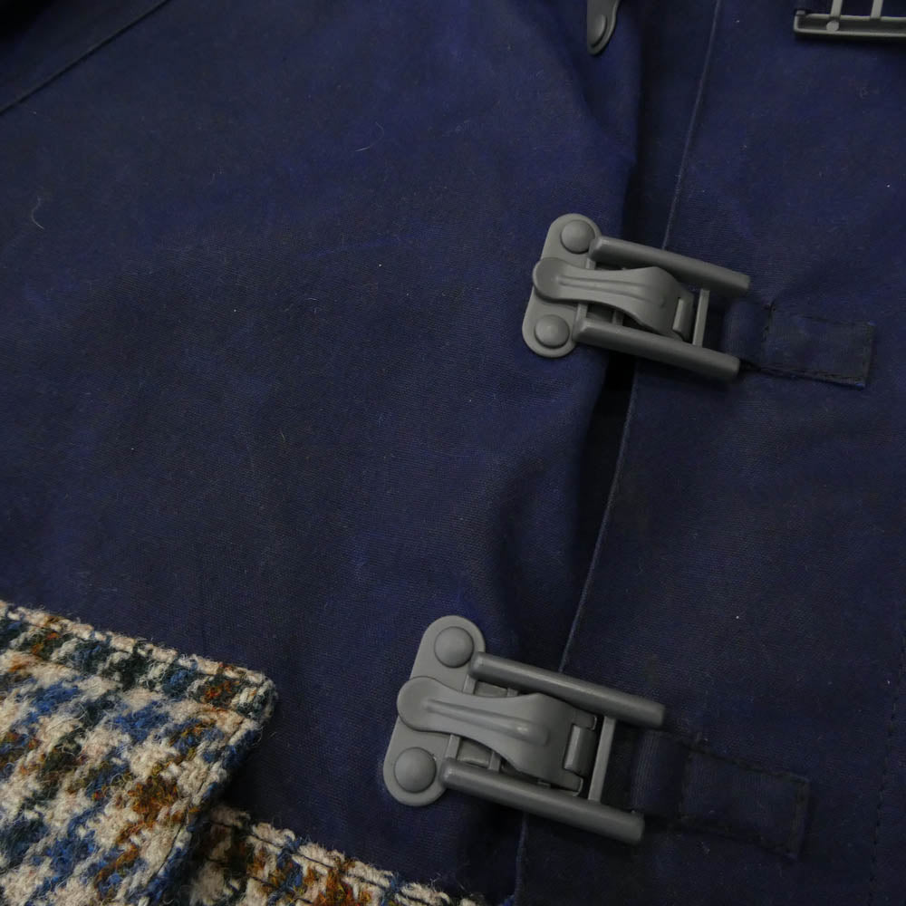 Nigel Cabourn ナイジェルケーボン HARRIS TWEED ハリスツイード CAMERAMAN JACKET カメラマン ジャケット ブルー系 ベージュ系 46【中古】