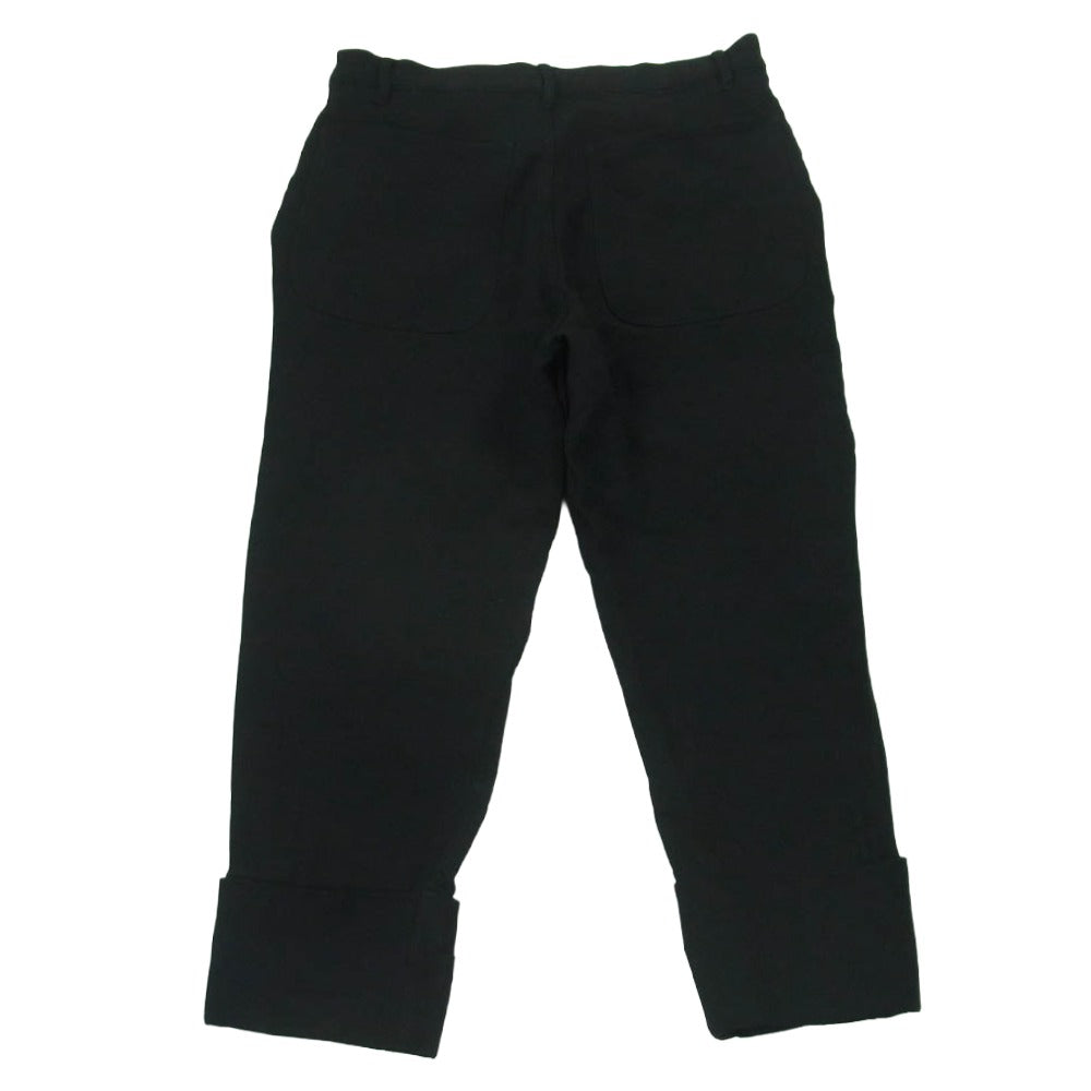 COMME des GARCONS HOMME PLUS コムデギャルソンオムプリュス AD2011 PI-P021 エステル製品加工 裾ダブル パッチワーク パンツ ブラック系 XS【中古】