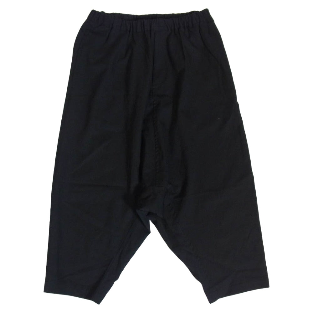 BLACK COMME des GARCONS ブラックコムデギャルソン AD2018 1C-P028 ウール100％ イージー サルエルパンツ ブラック系 M【中古】