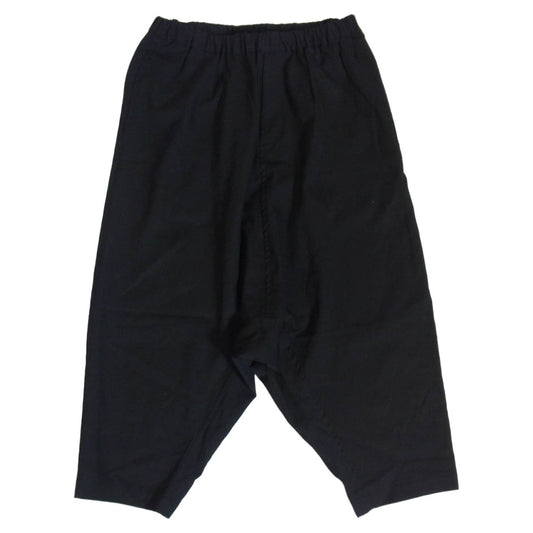 BLACK COMME des GARCONS ブラックコムデギャルソン AD2018 1C-P028 ウール100％ イージー サルエルパンツ ブラック系 M【中古】