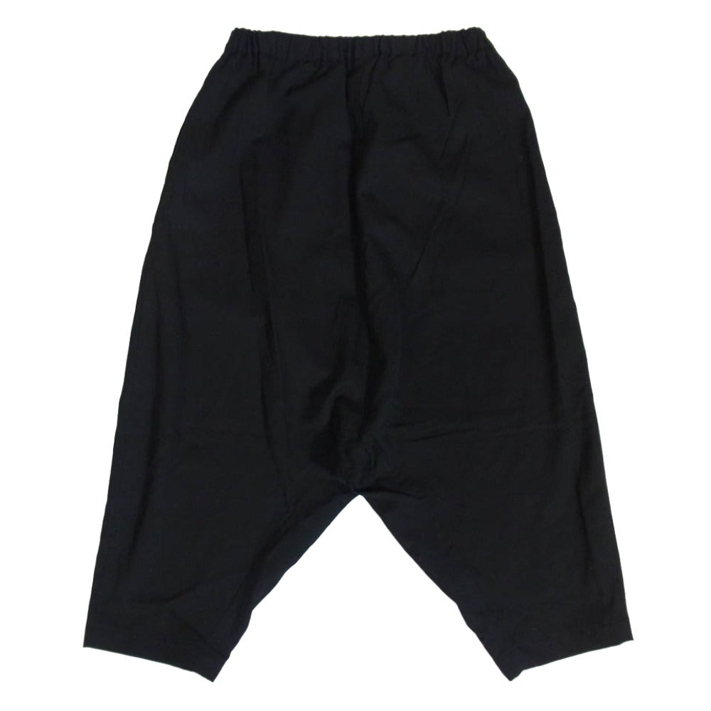 BLACK COMME des GARCONS ブラックコムデギャルソン AD2018 1C-P028 ウール100％ イージー サルエルパンツ ブラック系 M【中古】