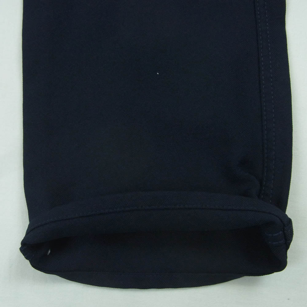 COMME des GARCONS コムデギャルソン S24154 SHIRT シャツ エステル製品加工 ベルテッド ボンテージ ロング パンツ ダークネイビー系 M【中古】