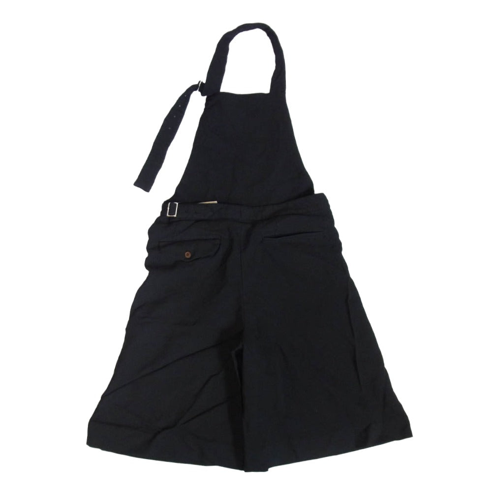 COMME des GARCONS HOMME PLUS コムデギャルソンオムプリュス AD2022 PK-P042 エステル製品加工 ホルターネック オーバーオール ブラック系 S【中古】