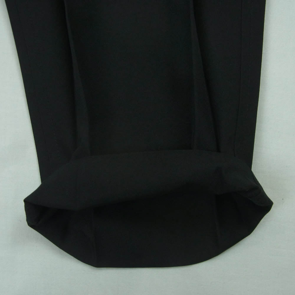 ISSEY MIYAKE イッセイミヤケ ME01FF079 タック プレスプリーツ クロップド イージー サルエル パンツ ブラック系 1【中古】