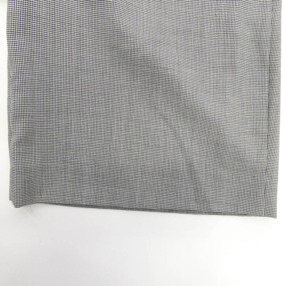 COMME des GARCONS HOMME PLUS コムデギャルソンオムプリュス 22SS PI-P021 花の存在期 マイクロ千鳥格子 ウールモヘヤストライプサロペット オーバーオール オールインワン パンツ グレー系 S【中古】