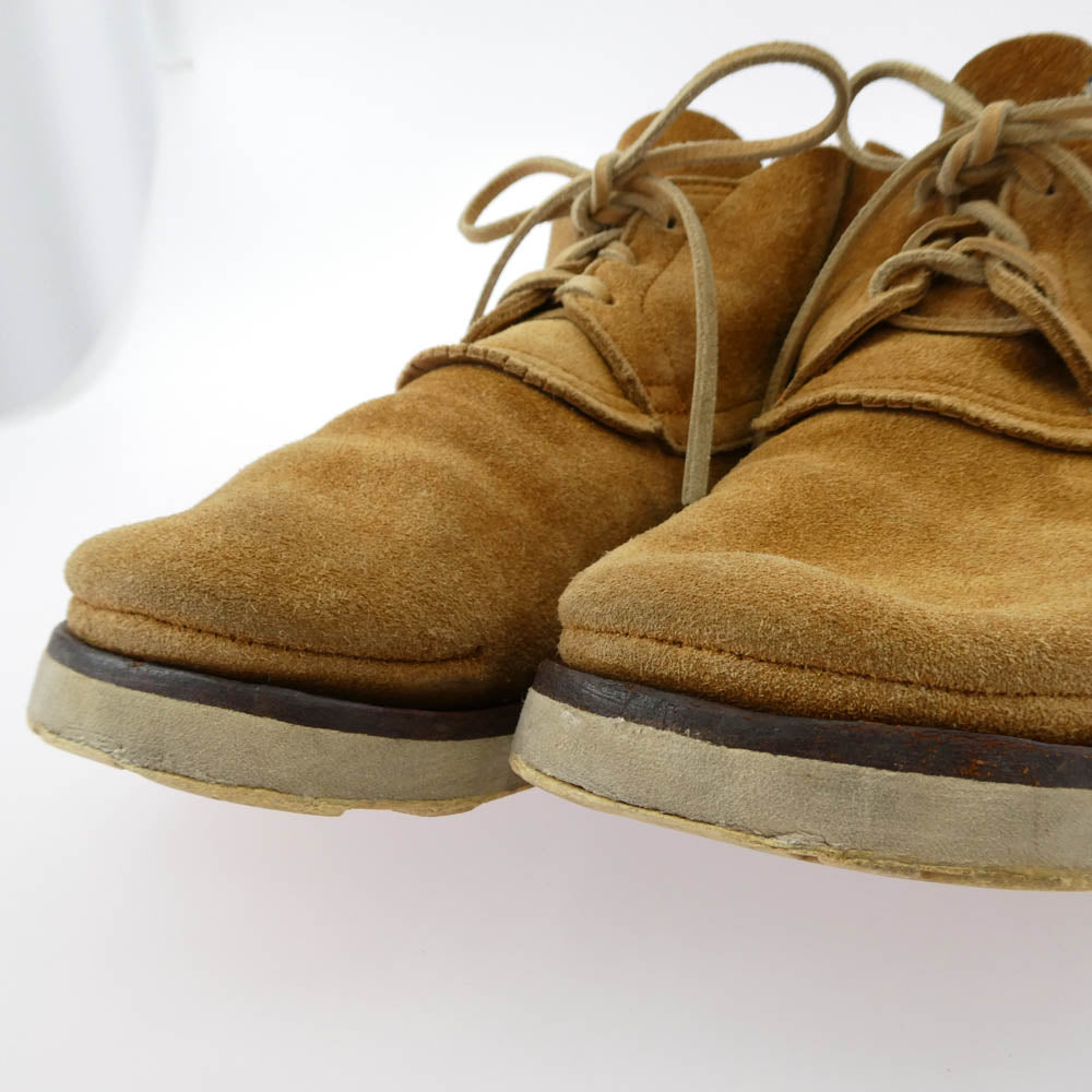 VISVIM ビズビム GRIS MOC MID FOLK グリス スエード チャッカ ブーツ ライトブラウン系 10.5【中古】