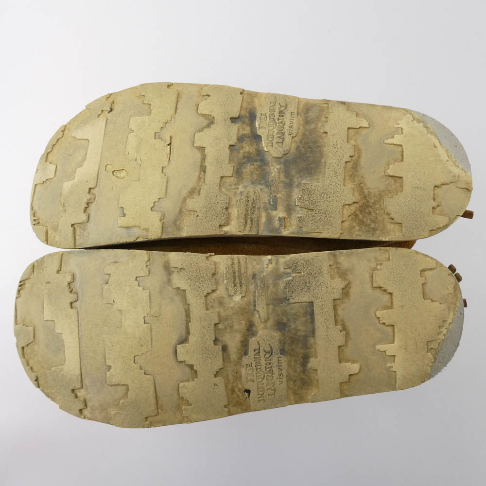 VISVIM ビズビム GRIS MOC MID FOLK グリス スエード チャッカ ブーツ ライトブラウン系 10.5【中古】