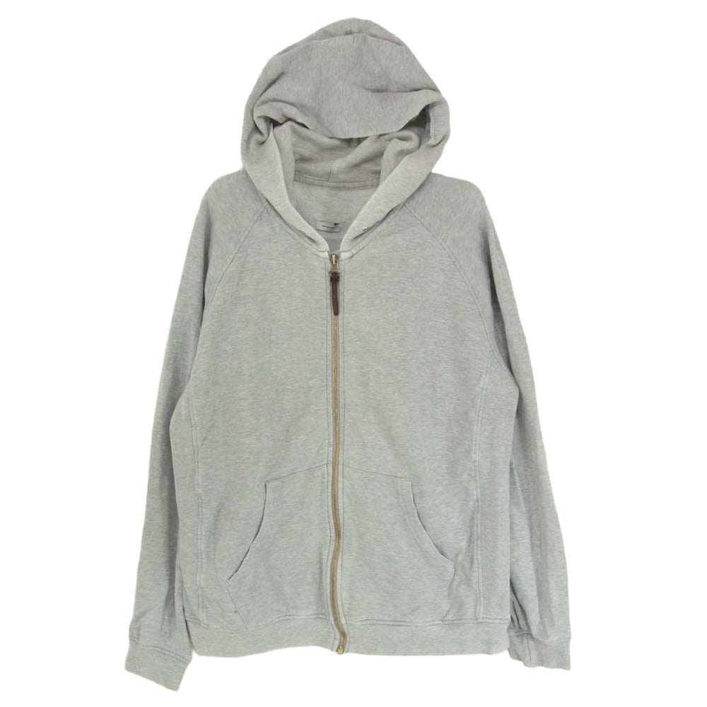 VISVIM ビズビム 16AW 0116205010010 JV HOODIE F.Z. フルジップ パーカー グレー系 3【中古】
