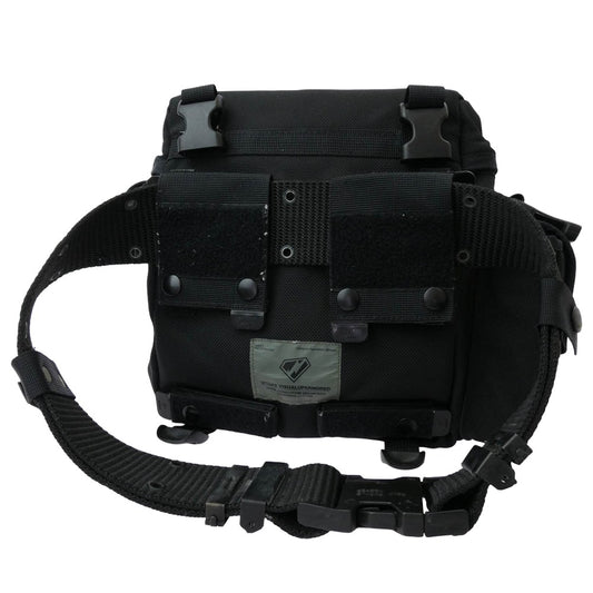 WTAPS ダブルタップス × PORTER ポーター 初期 ウエスト バッグ ブラック系【中古】