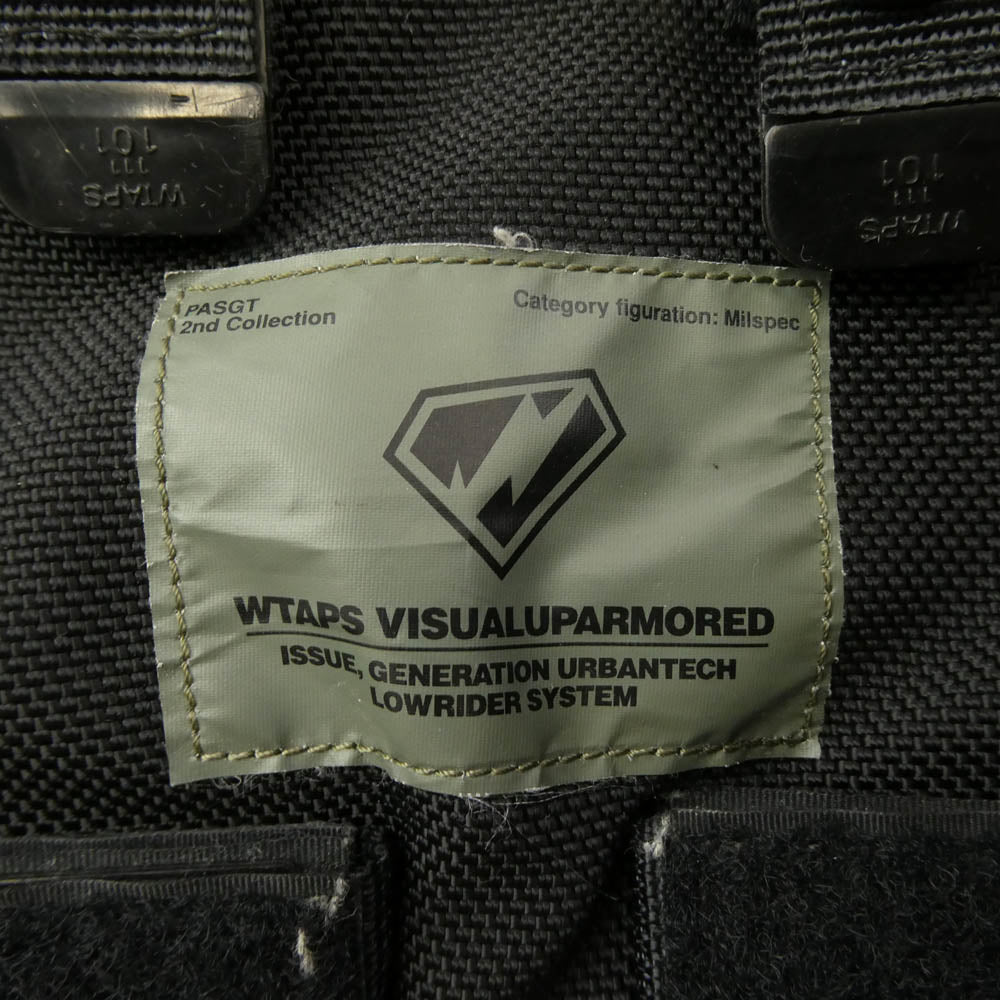 WTAPS ダブルタップス × PORTER ポーター 初期 ウエスト バッグ ブラック系【中古】