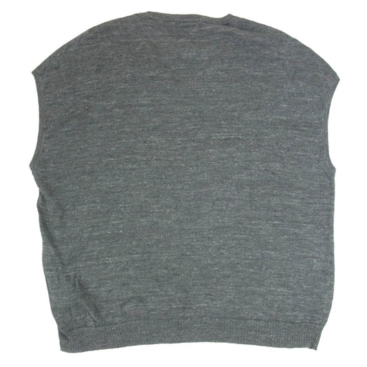 VISVIM ビズビム 22SS 0122105012002 ウール リネン ニット ベスト グレー系 3【中古】