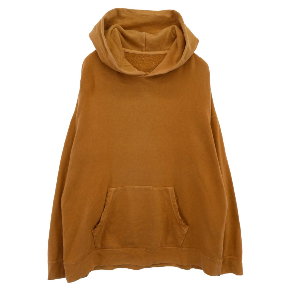 VISVIM ビズビム 21SS 0121105010014 JUMBO HOODIE P.O. UNEVEN DYE　ジャンボ フーディー プルオーバ オレンジ系 3【中古】