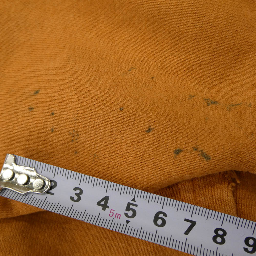 VISVIM ビズビム 21SS 0121105010014 JUMBO HOODIE P.O. UNEVEN DYE　ジャンボ フーディー プルオーバ オレンジ系 3【中古】