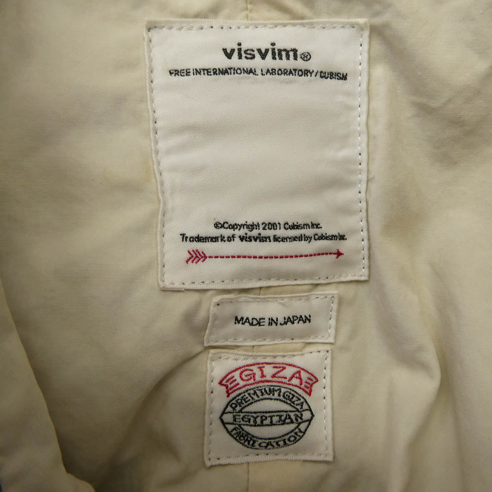 VISVIM ビズビム 18AW 0118205013015 GREASE MONKEY COAT GIZA グリース モンキー コート ステンカラーコート グレー系 3【中古】