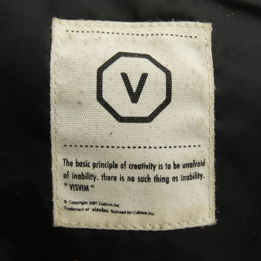 VISVIM ビズビム 初期 ballistic バリスティック デイパック リュック バックパック ブラック系【中古】