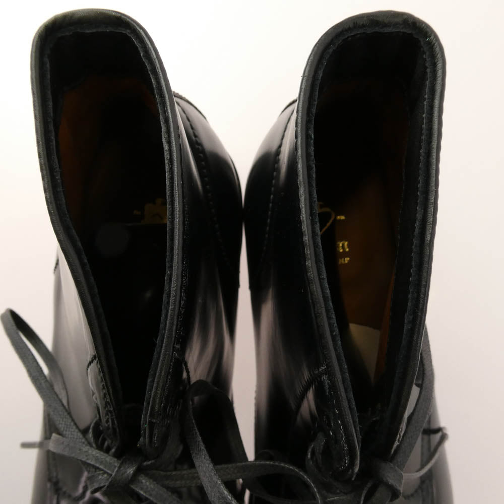 ALDEN オールデン N0801 ref.別注 CORDVAN LACEUP BOOTS コードバン レースアップ ブーツ ブラック系 10D【美品】【中古】