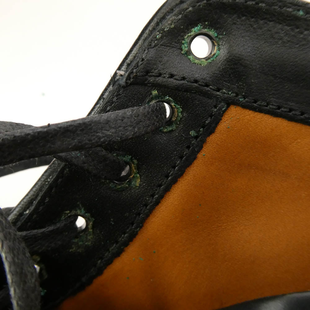 ALDEN オールデン N0801 ref.別注 CORDVAN LACEUP BOOTS コードバン レースアップ ブーツ ブラック系 10D【美品】【中古】