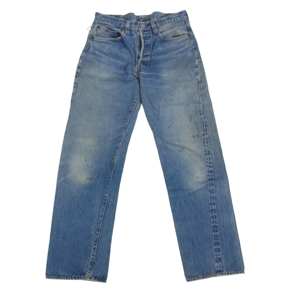 Levi's リーバイス 80s 501 赤耳モデル ボタン裏刻印524 デニム パンツ インディゴブルー系 32【中古】