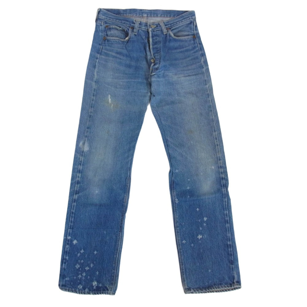 Levi's リーバイス 501 66前期 small e ボタン裏刻印6 デニム パンツ インディゴブルー系 31【中古】