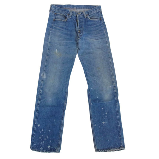 Levi's リーバイス 501 66前期 small e ボタン裏刻印6 デニム パンツ インディゴブルー系 31【中古】